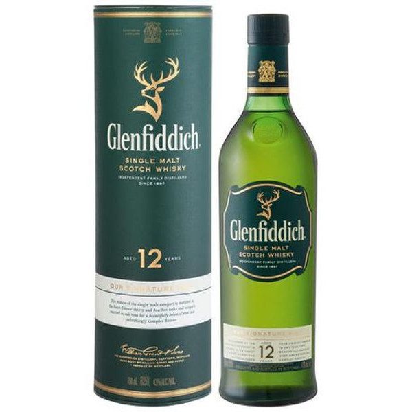 GLENFIDICH 12YRS 1L